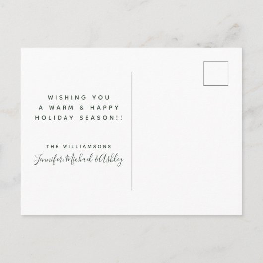 Joyful Tidings | Vrede voor de hele wereld Briefkaart (Achterkant)