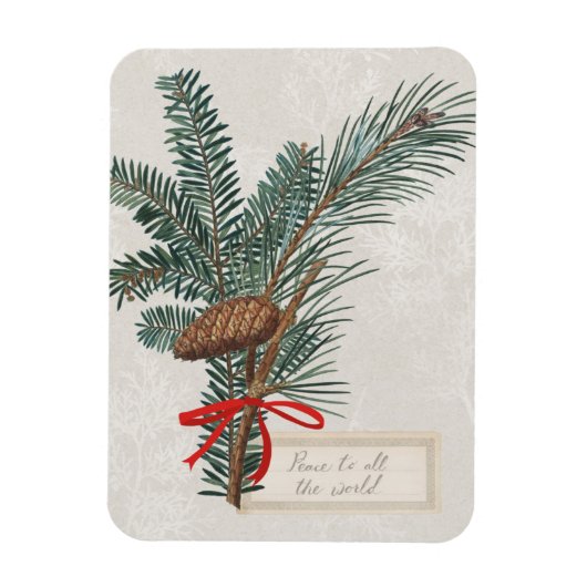 Joyful Tidings | Vrede voor de hele wereld Magneet (Verticaal)