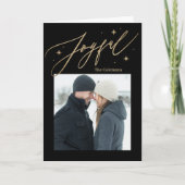 Joyful Times 1 Foto Vakantie Kaart (Voorkant)