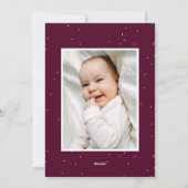 Joyful Trees Wine 2 Foto Feestdagenkaart (Achterkant)