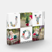 Joyful Type Holiday Photo Collage Block Fotoblokken (Links)