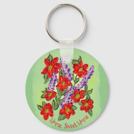 Joyful van de Heart Floral Bouquet Sleutelhanger