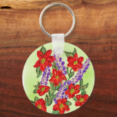 Joyful van de Heart Floral Bouquet Sleutelhanger (Achterkant)