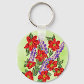 Joyful van de Heart Floral Bouquet Sleutelhanger (Achterkant)
