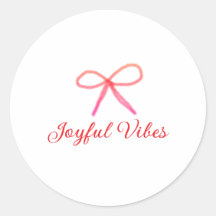 Joyful vibes kerst RED BOW vakantie familienaam