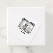 Joyful Vibes vader zoon familie kerstvakantie p Bedankjes Labels (In situ)