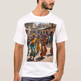 Joyful Village Dance of Celebration T-shirt