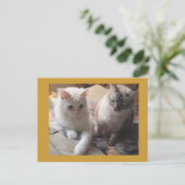 Joyful vrienden briefkaart (Staand voorkant)