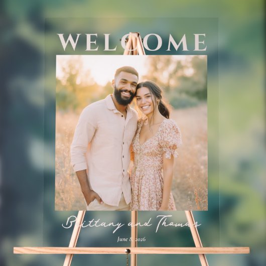 Joyful Warm Romantic Photo Acryl Bord (Neutraal)