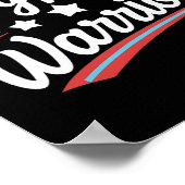 Joyful Warrior Kamala 2024 Poster (Hoek)