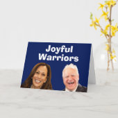 Joyful Warriors Harris en Walz Kaart (Gele Bloem)