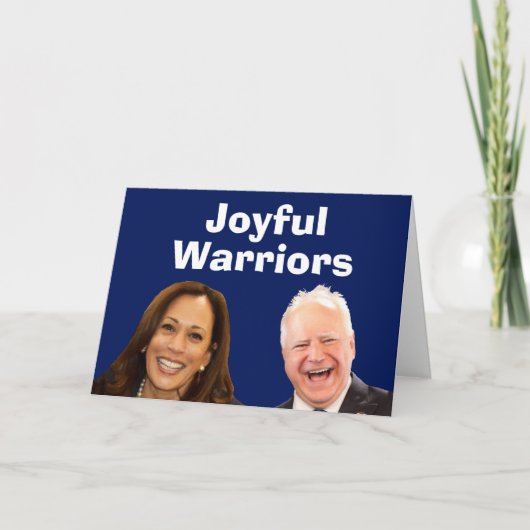 Joyful Warriors Harris en Walz Kaart (Voorkant)