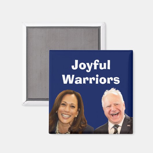 Joyful Warriors Harris en Walz Magneet (Voorkant / Achterkant)