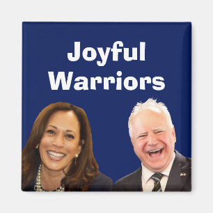 Joyful Warriors Harris en Walz Magneet