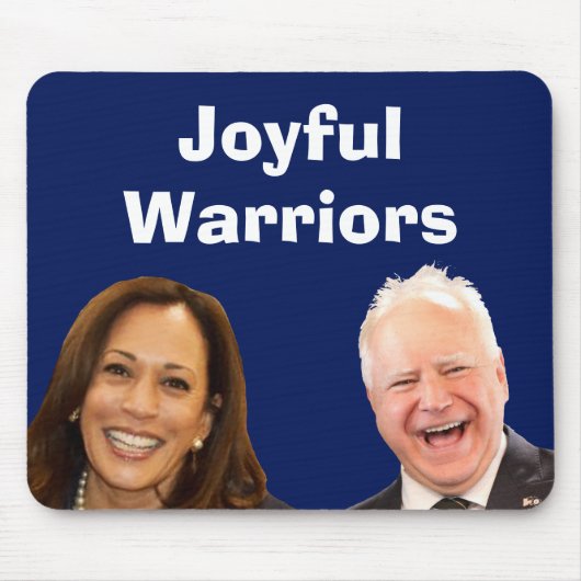 Joyful Warriors Harris en Walz Muismat (Voorkant)