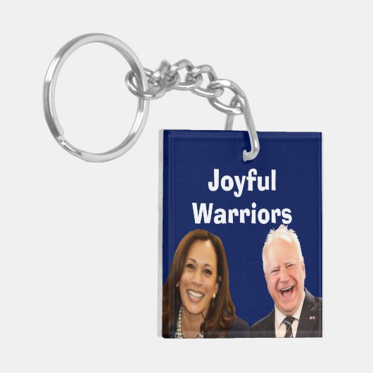 Joyful Warriors Harris en Walz Sleutelhanger (Voorkant Links)