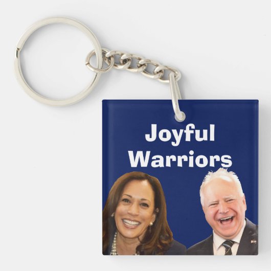 Joyful Warriors Harris en Walz Sleutelhanger (Voorkant)
