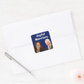 Joyful Warriors Harris en Walz Vierkante Sticker (Envelop)