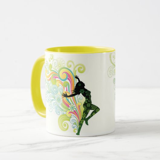 Joyful Whirlwind Mok (Voorkant links)