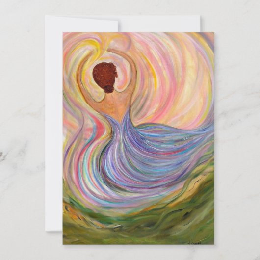 Joyful Woman, meervoudige verblijfskaart Kaart (Voorkant)