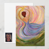 Joyful Woman, meervoudige verblijfskaart Kaart (Voorkant / Achterkant)