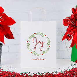 Joyful Wreath Medium Cadeauzakje