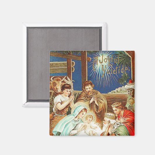 Joyful Yuletide  Magnet (Voorkant / Achterkant)