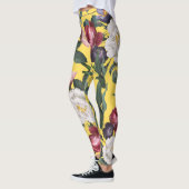Joyful  zomerbloemen boho geel leggings (Links)