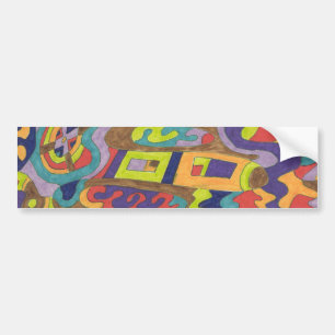 Joyfull Noise, abstract Bumpersticker