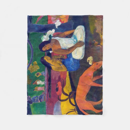 Joyfulness, Gauguin Fleece Deken (Voorkant)
