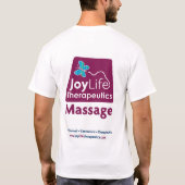JoyLife Therapeutics Therapist Shirt (Achterkant)