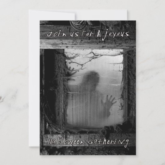 joyloween bijeenkomst kaart (Voorkant)