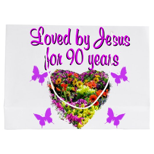 JOYOUS 90 JAAR OUD GROOT CADEAUZAKJE (Achterkant)