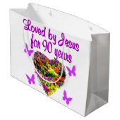 JOYOUS 90 JAAR OUD GROOT CADEAUZAKJE (Achterkant Gekanteld)