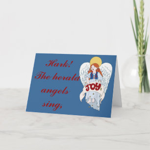 Joyous Angel Feestdagen Kaart