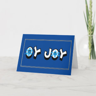 Joyous Chrismukkah Time Wenskaart Kaart