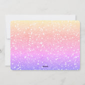 Joyous Diamond Ring Monogram Classic Wedding Feestdagenkaart (Achterkant)