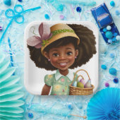 Joyous Easter Celebrings African American Borden Papieren Bordje (Feest)