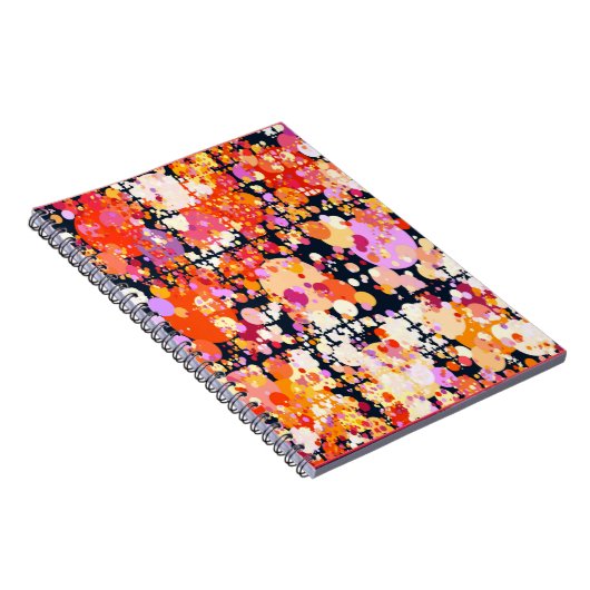 Joyous Explosion Notebook - Coral Notitieboek (Rechterzijde)