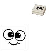 Joyous Face Rubberstempel (Gestempeld)