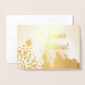 Joyous Festivus Quest on Real Folie Kaarten (Voorkant met envelop)