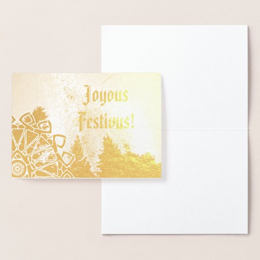 Joyous Festivus Quest on Real Folie Kaarten (Display)