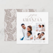 Joyous Flourish | 3 Foto Collage Kwanzaa