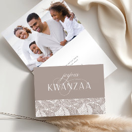 Joyous Flourish | Binnenfoto Folded Kwanzaa Feestdagen Kaart