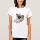 Joyous Flying Pekingese T-shirt (Voorkant)