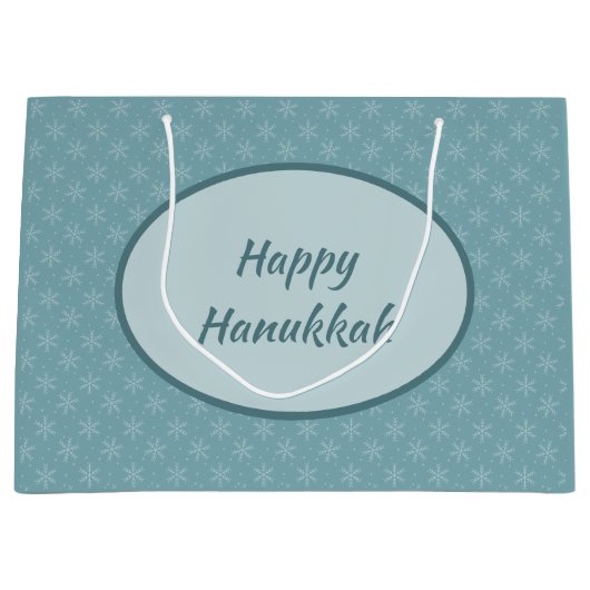 Joyous Hanukkah Large Cadeautasje (Voorkant)