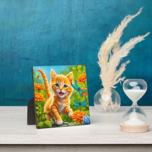 Joyous Kitten Fotoplaat (Insitu)