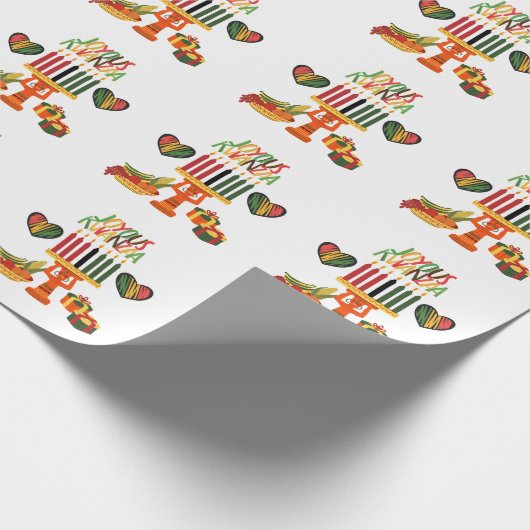 Joyous Kwanzaa Cadeaupapier (Hoek)