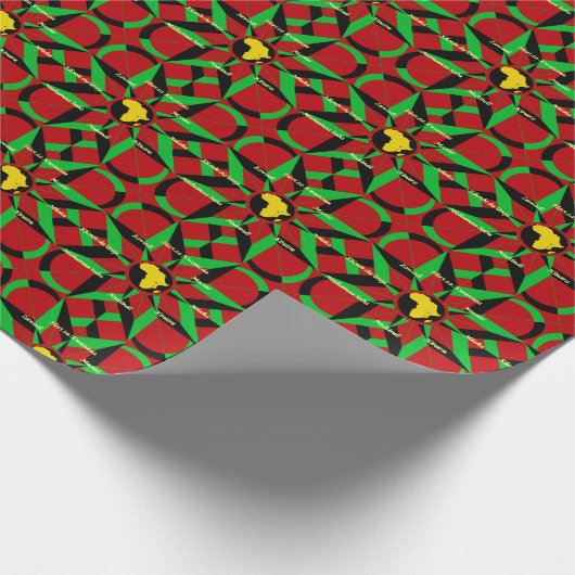 Joyous Kwanzaa Cadeaupapier (Hoek)