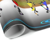 Joyous Kwanzaa Dance Cadeaupapier (Rol Hoek)